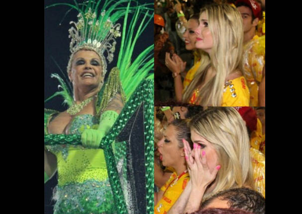 ¿Alondra García Miró y Bárbara Evans se encontraron en el Carnaval de Río?  (FOTOS)