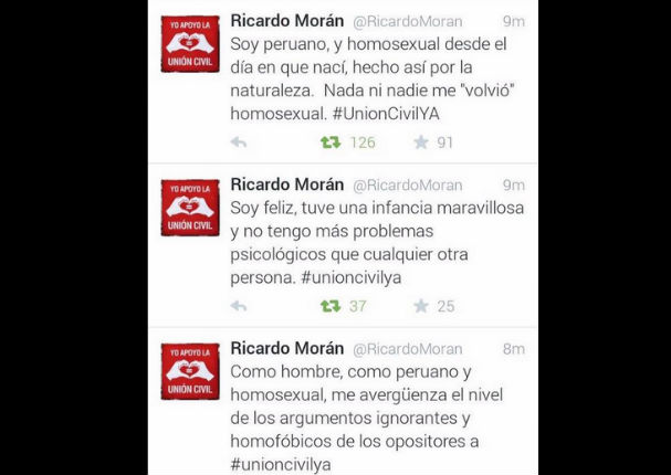 Ricardo Morán hizo reveladora confesión sobre su orientación sexual (FOTOS)