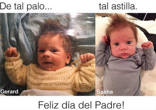 Shakira comparte la primera foto de Milan con Sasha