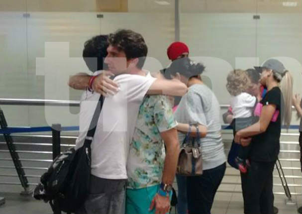 Sheyla Rojas y Antonio Pavón fueron vistos juntos en el aeropuerto (FOTOS)
