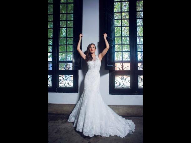 Maju Mantilla se volvió a vestir de novia para sesión de fotos