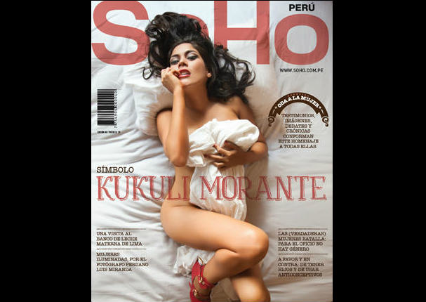 Kukuli Morante se desnuda en sensuales sesión de fotos