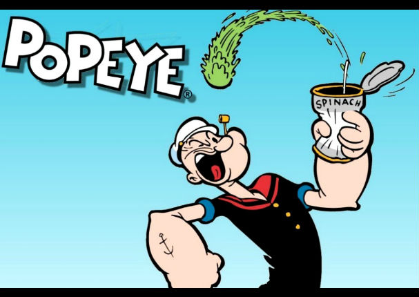 Aquí te contamos por qué Popeye nos mintió sobre las espinacas