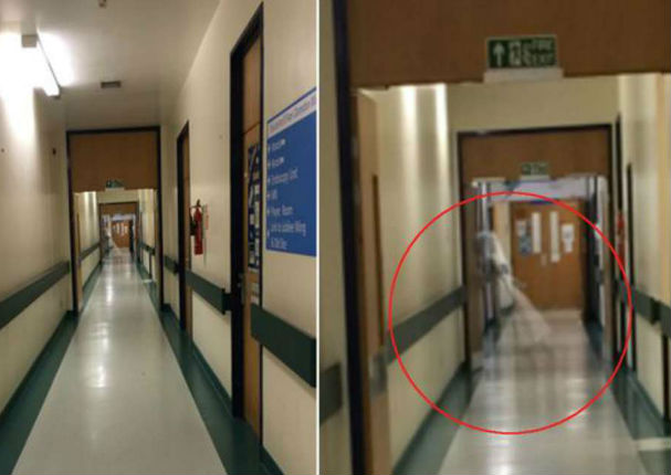 ¡Tenebroso! Toma una foto en hospital y aparece una niña fantasma