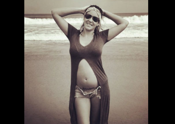 Tilsa Lozano lució así sus tres meses de embarazo (FOTOS)