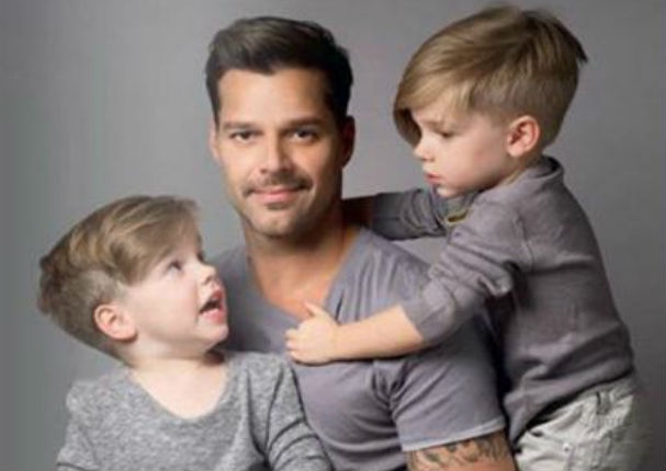 Mira cómo lucen los hijos de Ricky Martin a sus seis años (FOTOS)
