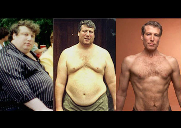 Este hombre hizo 7 cosas para bajar 99 kilos sin hacer dieta
