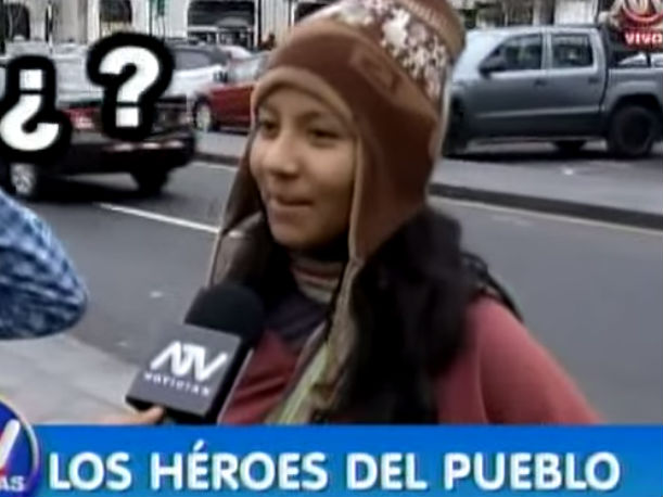 Peruanos son consultados sobre nuestros héroes nacionales y sus respuestas causan indignación