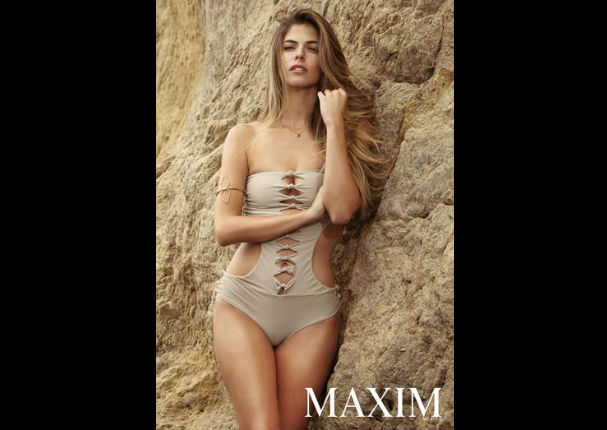 Stephanie Cayo estrena serie y es la sensual portada de la revista Maxim (VIDEO/FOTOS)