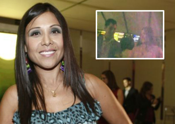 Tula Rodríguez es captada en un bar sin su esposo (VIDEO)