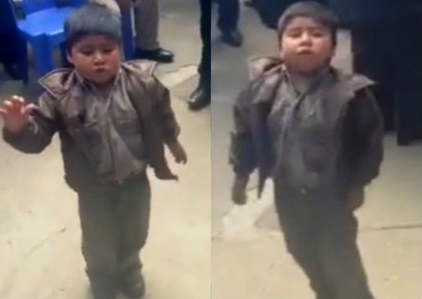 Niño sorprende con espectacular baile en fiesta patronal (VIDEO)