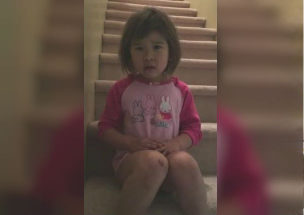 Sus padres pelearon y ella tuvo una respuesta que te hará llorar (VIDEO)