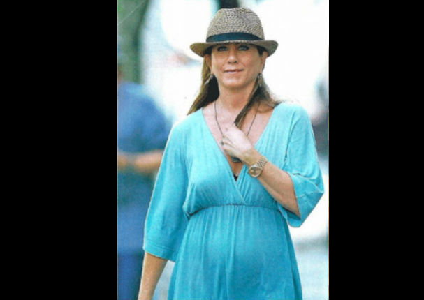 Hacen pública la primera foto de Jennifer Aniston con pancita de embarazada