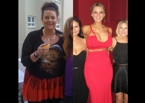 Ella logró bajar 90 kilos y sus fotos sorprenden en las redes sociales