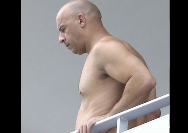 Vin Diesel perdió sus músculos (FOTOS)