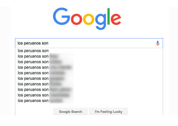 Según Google los peruanos somos…