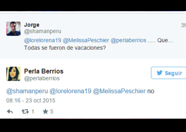 Melissa Peschiera y Perla Berríos son retiradas de Latina