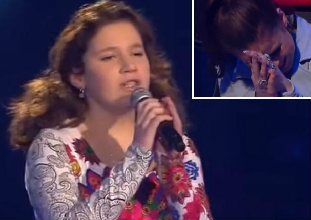 Niña hizo llorar a jurado cuando cantó tema de Andrea Bocceli (VIDEO)