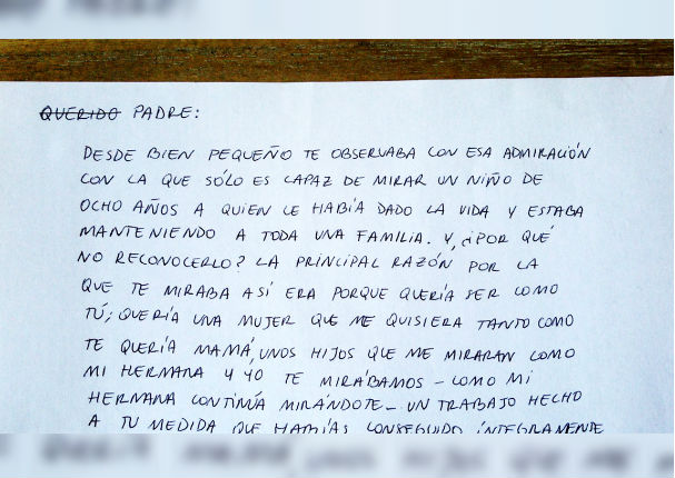 Te conmoverá la carta que le escribió un chico de 25 años a su padre |  Internacionales | Radio panamericana