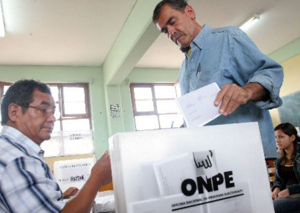 ONPE: Limeños podrán elegir lugar de votación en elecciones de abril del 2016
