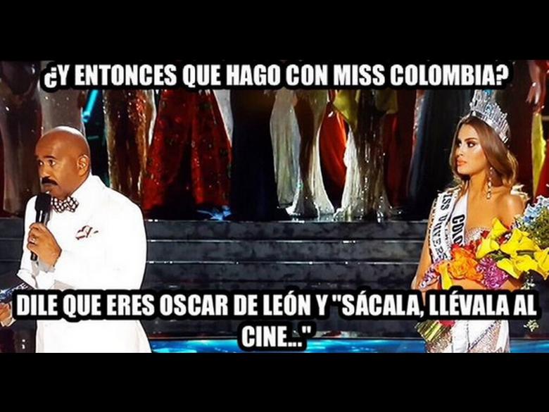 Mira los memes tras error en Miss Universo 2015