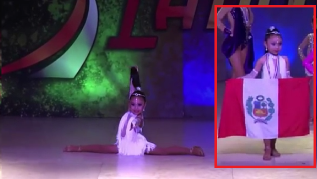 Niña peruana ganó concurso mundial de salsa (VIDEO)