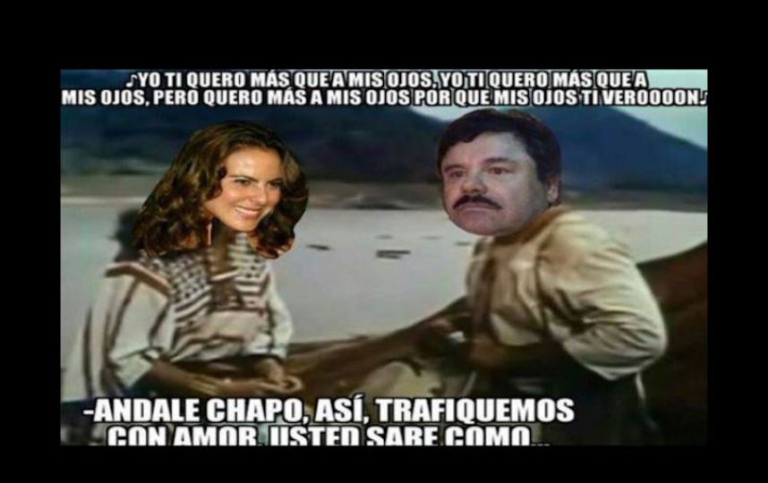 Mira los memes de los mensajes de amor de 'El Chapo' a Kate del Castillo