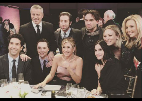 Friends: Protagonistas se reunieron para celebrar a.... (FOTO)