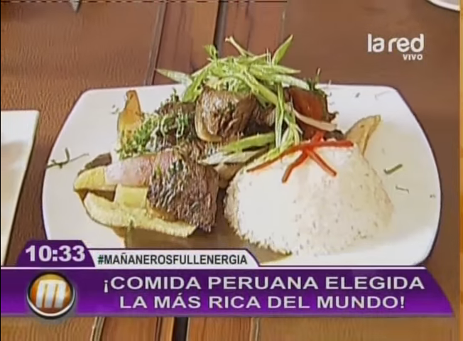 Televisión chilena se rinde ante la comida peruana (VIDEO)