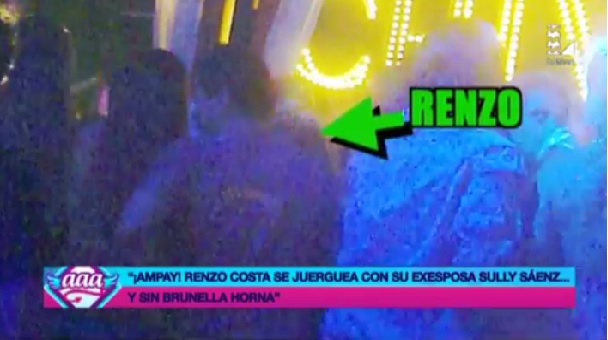 ¿Renzo Costa en salidas con su ex? - VIDEO