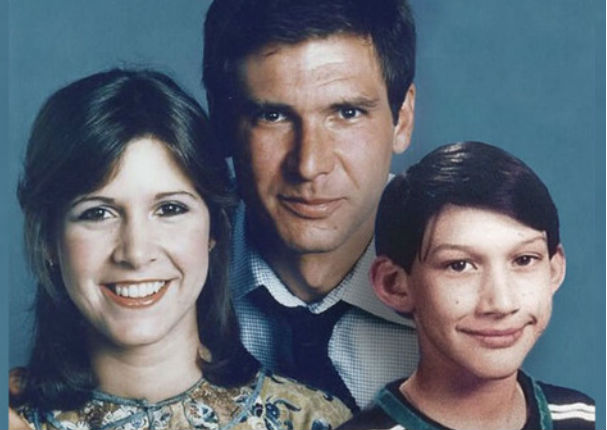 Star Wars: Foto familiar de Han Solo, la Princesa Leia y Kylo Ren se vuelve viral