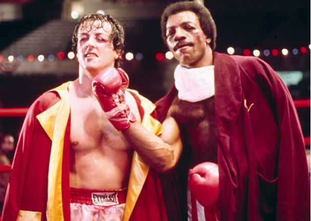 ¡Nostálgico! Sylvester Stallone se reencontró con 'Apollo Creed' de Rocky IV (FOTO)