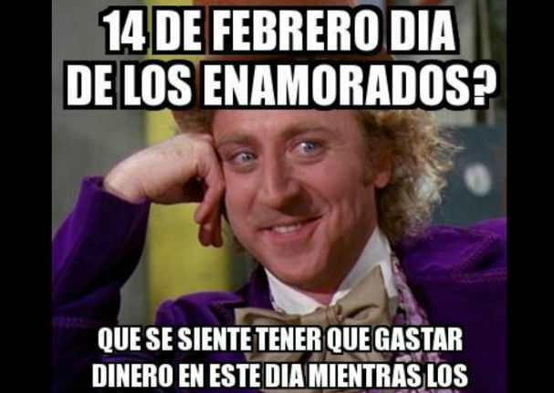 San Valentín: Memes para reírte un poco del 14 de febrero (FOTOS)