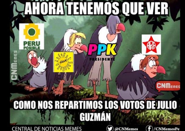 Elecciones 2016: Mira los memes de Julio Guzmán y César Acuña tras quedar fuera