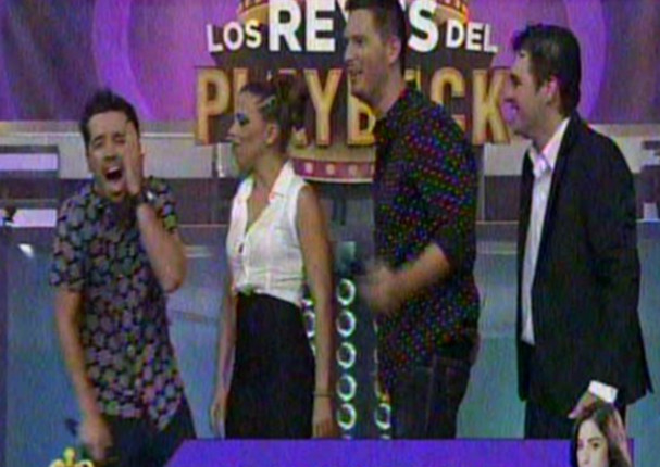 Los Reyes del Playback: Cristian Rivero recibió tremenda cachetada en vivo (VIDEO)