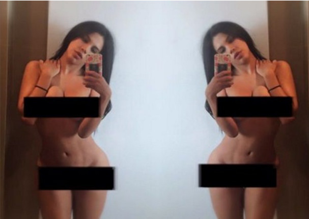 Chica reality posó desnuda como Kim Kardashian (FOTO)
