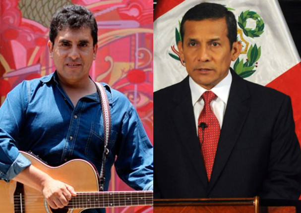 Twitter: Cantante peruano manda contundente mensaje a Ollanta Humala