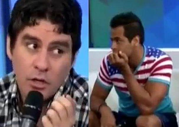 Espectáculos: Germán Loero se peleó en vivo con conductor (VIDEO)