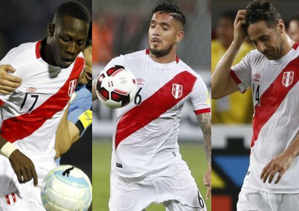 Ricardo Gareca retiró a estos tres jugadores de la selección peruana