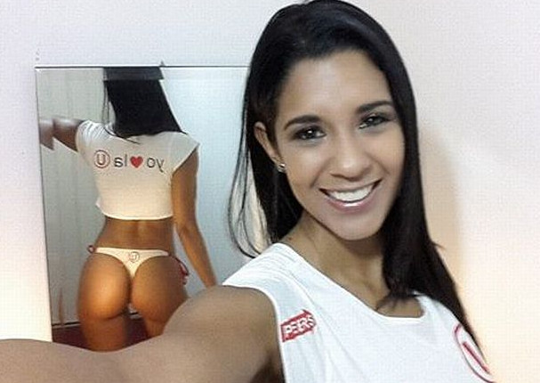 Rocío Miranda: Los candentes belfies de la fan número 1 de Universitario de Deportes (FOTOS)
