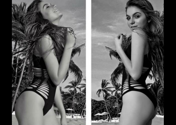 Hija de Angélica Rivera se luce en bikini y sorprende por parecido con su madre