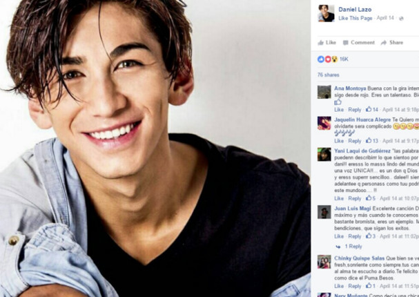 Facebook: Nueva apariencia de Daniel Lazo deja en shock a fans (FOTO)