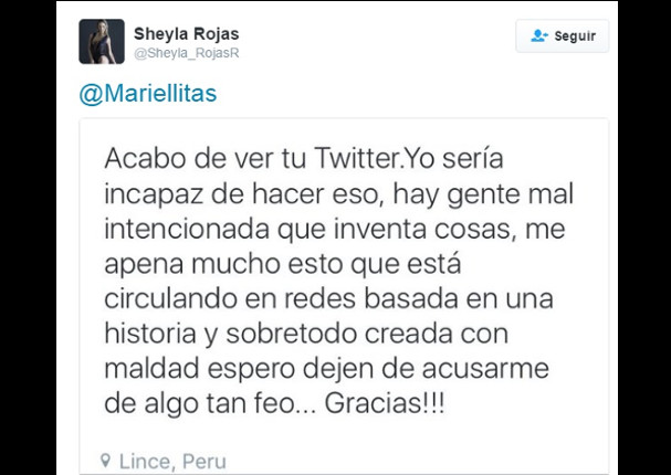Twitter: Sheyla Rojas se lució de esta manera junto a su niñera (VIDEO)