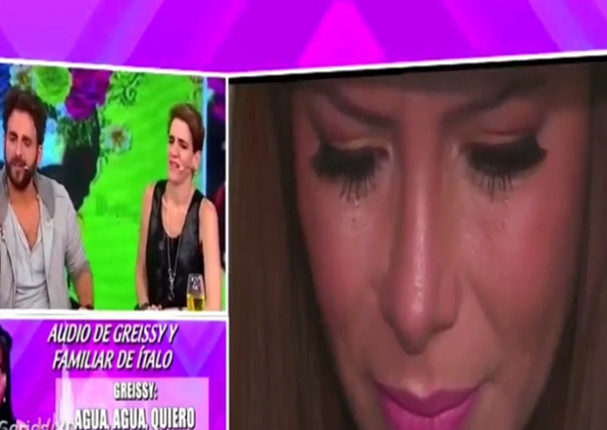 Milena Zárate llora desconsoladamente en vivo tras duro calificativo en Amor Amor Amor (VIDEO)