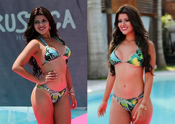 Excandidata al Miss Perú pasa a la fila de las casadas (FOTOS)