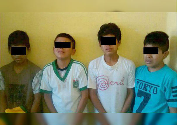 ¡Increíble! Niños de 11, 13 y 14 años son arrestados por robar 'cogoteando' en Trujillo