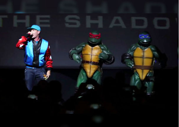 Vanilla Ice se reencuentra con las Tortugas Ninja y cantan el 'Ninja Rap' (VIDEO)