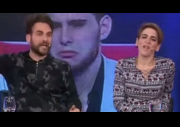 Peluchín se peleó con Gigi Mitre durante programa en vivo (VIDEO)