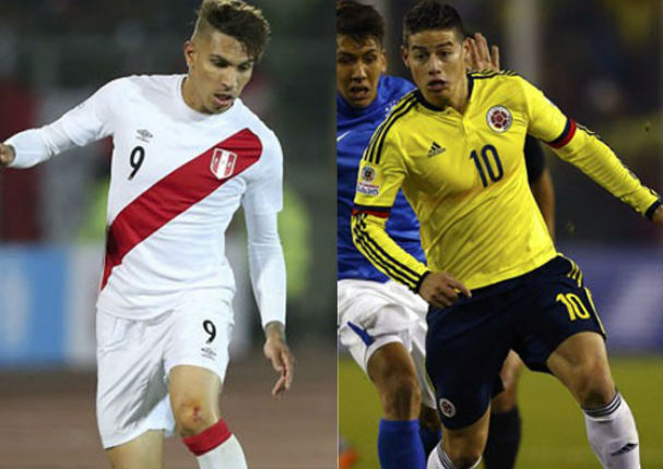 Perú vs Colombia: Culminó el partido ganó Colombia 4 - 2