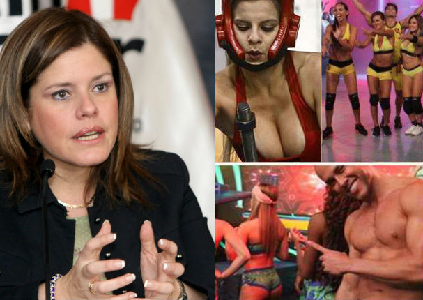 Mercedes Araóz condena así la desnudez de la mujer en la televisión